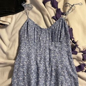 Blue floral Abercrombie dress